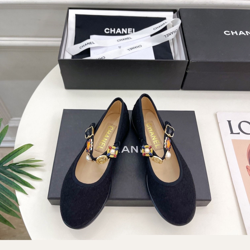 Ch*el flat shoes